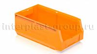 Складской лоток/контейнер для зап. частей, крепежей, оранжевый, 400x225x150 мм