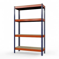 Стеллаж металлический Профи-Т 2000x1240x770 мм. Полки: фанера 4 шт.