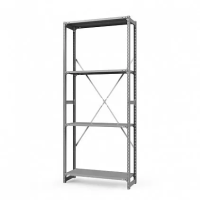 Стеллаж металлический ТСУ Универсал, 2000x760x600 мм. Полки: метал. 4 шт.