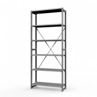 Стеллаж металлический ТСУ Универсал, 3000x1060x400 мм. Полки: метал. усил. 6 шт.