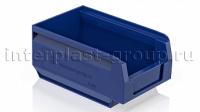 Складской лоток/контейнер для зап. частей, крепежей, синий, 165x100x75 мм