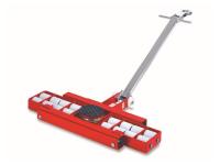 Роликовая платформа поворотная TOR X18 г/п 
18тн (с ручкой)