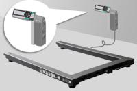 4D-U-1-2000-RL с печатью этикеток - Весы электронные паллетные