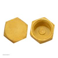 Заглушка G3/4 УН-000-076 (к ВК, КВБ, латунь), REDIUS