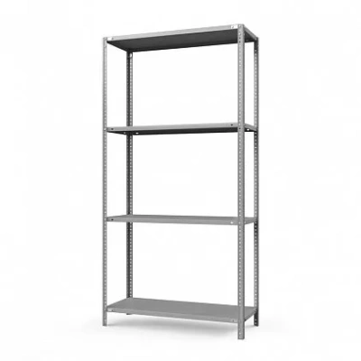 Стеллаж металлический ТС Лайт, 2000x700x600 мм. Полки: 4 шт. метал.