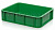 Ящик (лоток) кондитерский сплошной зеленый