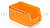 Складской лоток/контейнер для зап. частей, крепежей, оранжевый, 250x150x130 мм