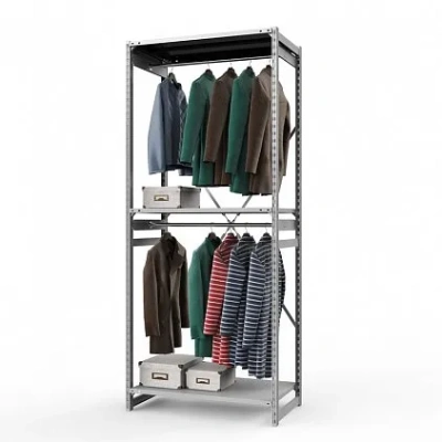 Стеллаж металлический ТСУ Универсал, 2500x1060x600 мм.Штанги: 2шт. Полки: метал. усил. 3 шт.