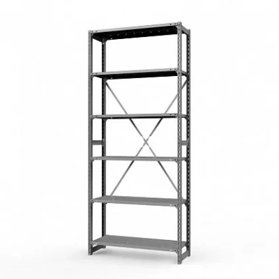 Стеллаж металлический ТСУ Универсал, 3000x1060x600 мм. Полки: метал. перф.  6 шт.