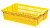 Ящик для овощей, фруктов и хлеба Евролоток желтый