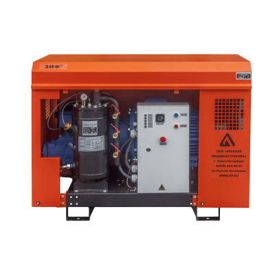 Винтовой компрессор ЗИФ СВЭ-5,2/1,0 в кожухе с пакетом "Север"