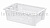 Ящик универсальный для овощей, фруктов и хлеба перфорированные стенки сплошное дно белый