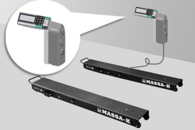 4D-B-12/1-2000-RL с печатью этикеток - Весы электронные балочные