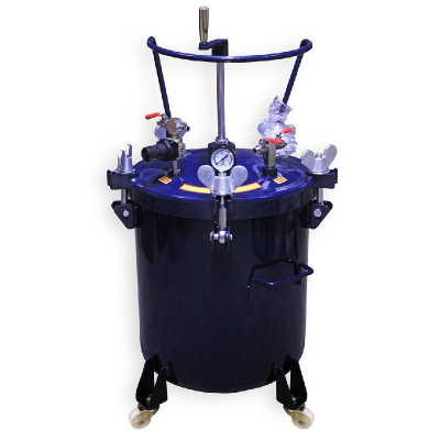 Бак красконагнетательный 40 литров с ручным перемешиванием Атаком