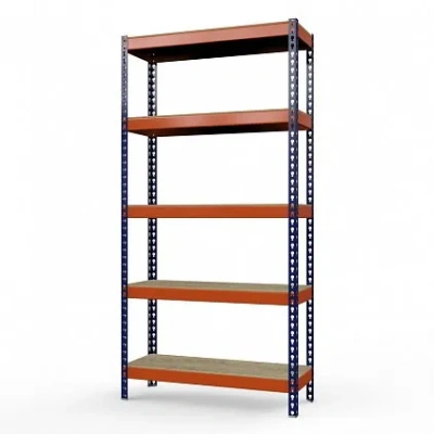 Стеллаж металлический Профи-Т 2500x1845x455 мм. Полки: фанера 5 шт.